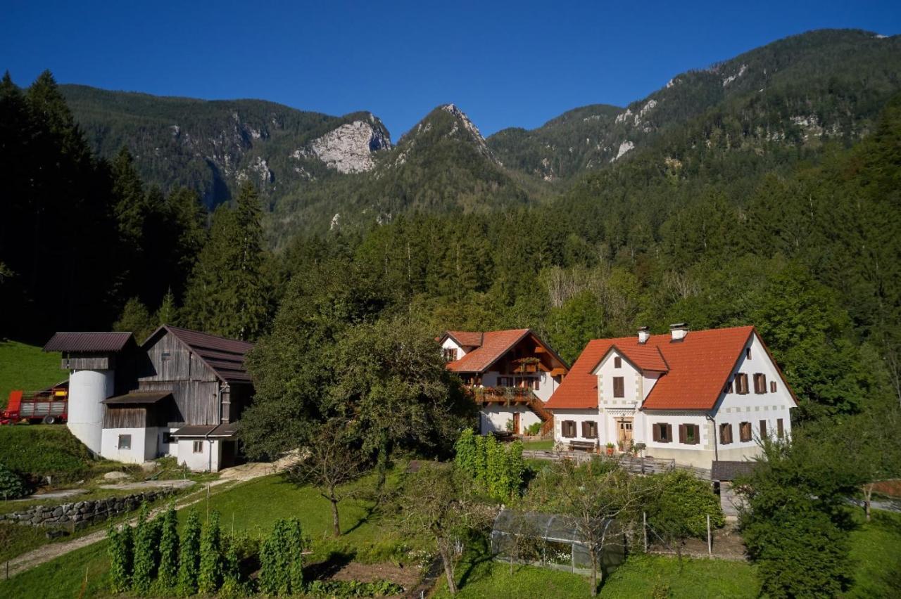 Turisticna Kmetija Stoglej Villa Luče Esterno foto